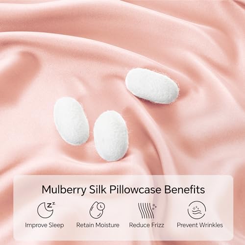 INFIIXSO Mulberry Silk Pillow Cases Standard Size - Image 2