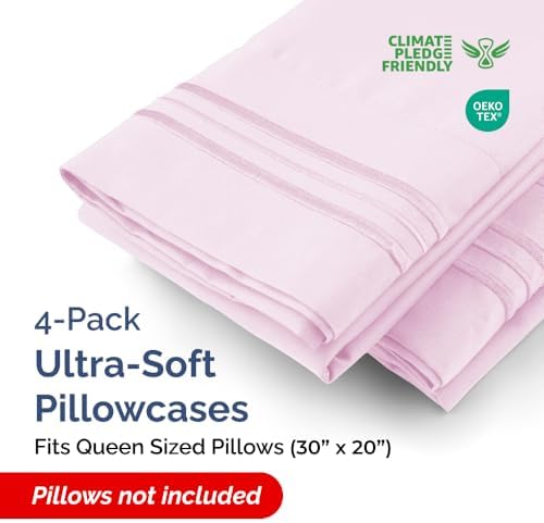 Queen Pillow Cases Set of 4 - Image 2