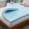 Linenspa Memory Foam Mattress Topper, Twin Size by Linenspa