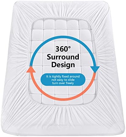 Full Mattress Pad Cover Pillow Top - Image 6