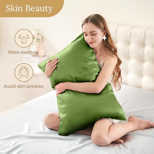 INFIIXSO Mulberry Silk Pillow Cases Queen Size - Image 3