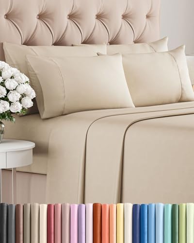 King 6 Piece Bed Sheet Set by CGKUnlimited
