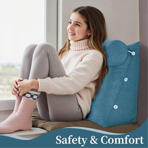 Adjustable Bed Wedge Reading Pillow - Image 6