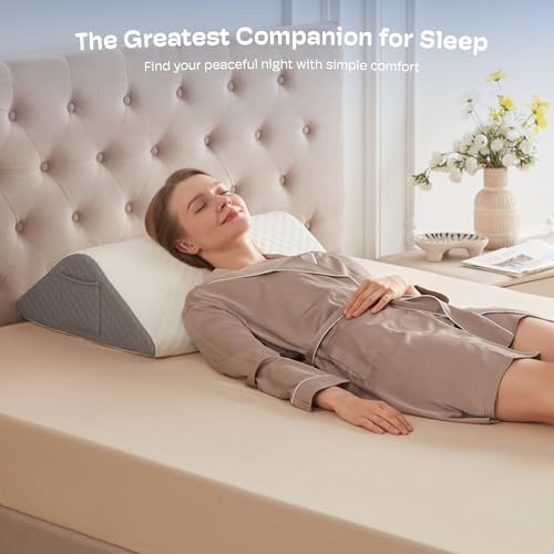 Simpledad Wedge Pillow for Sleeping Leg Pillows After Surgery Pain Relief - Image 5