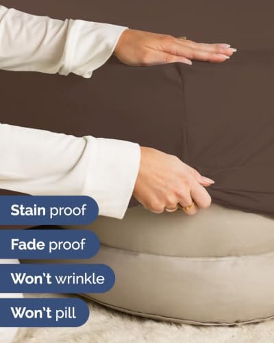 CGK Linens 2 Pack Extra Deep Cal King Fitted Sheets - Image 5