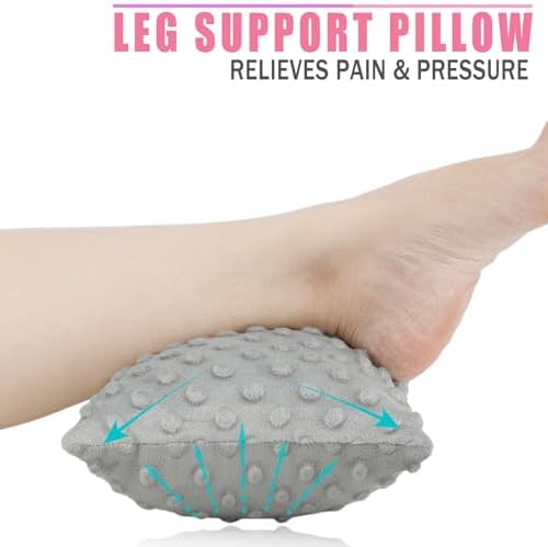 Small Knee Pillow for Side Sleepers, Soft Leg Pillows Relief from Knees - Image 6