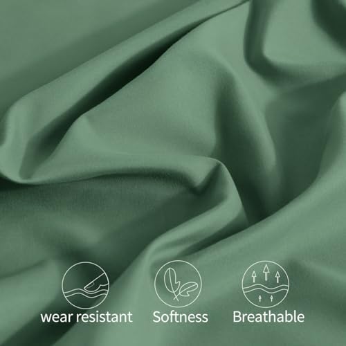 Horbaunal Microfiber Pillowcases King Size, 2 Pack - Image 6