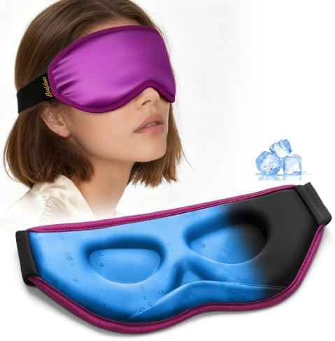 BeeVines 3D Contoured Cooling Eye Mask by BeeVines