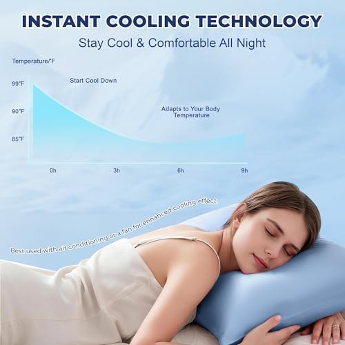 Cooling Pillow Case Standard Size Pillow Cover - Image 2