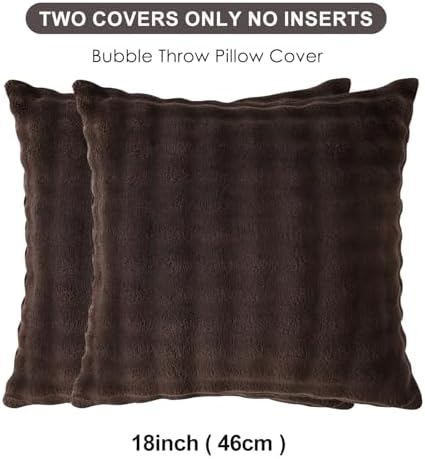 SOCHOW Decorative Throw Pillow Covers 18x18 Inches Set of 2 - Image 4