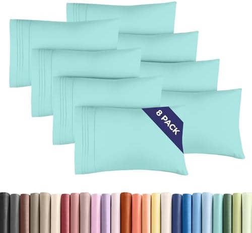 Standard Pillow Cases Set of 8 by CGKUnlimited
