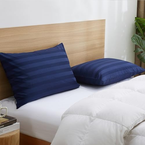 100% Cotton Zippered Pillow Protectors King Size - Image 2