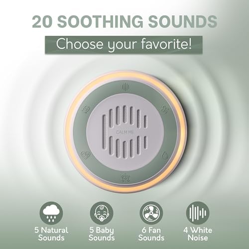 2-Pack Calm Me White Noise Sound Machine - Image 5