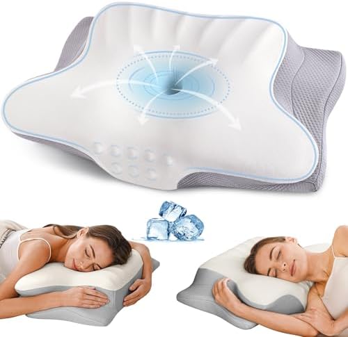Ylekto Cervical Neck Pillow for Pain Relief by Ylekto