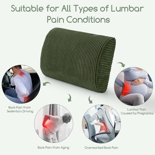 Lumbar Support Pillow for Recliner Chair/Accent Chair/Couch, Extra Large Memory - Image 7
