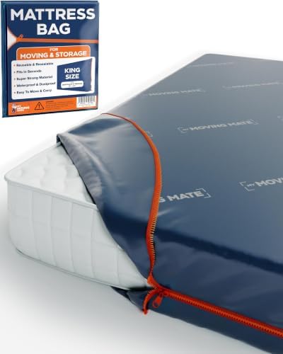 King Size Mattress Bag for Moving and Storage by MyMovingMate