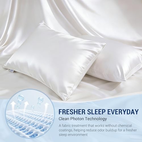 LUXEAR Cooling Satin Pillow Cases - Image 5