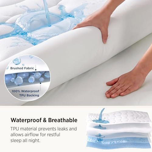 Bedsure Cal King Mattress Protector Waterproof - Image 2