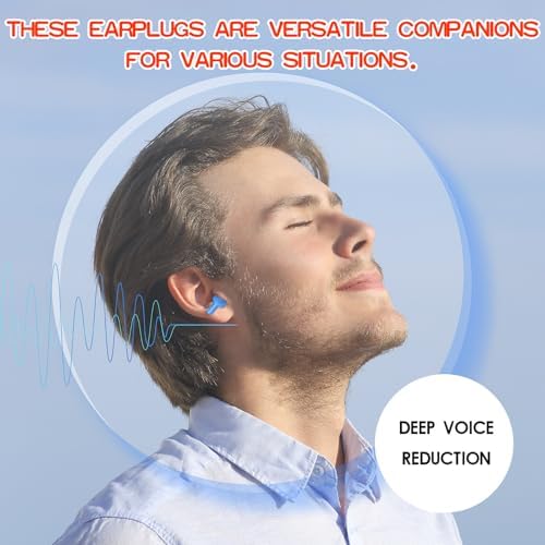 240 Pairs Soft Reusable Silicone Ear Plugs - Image 3