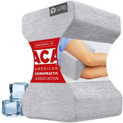 5 STARS UNITED Knee Pillow for Side Sleepers by 5STARSUNITED