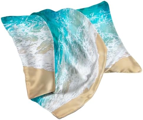 Satin Pillowcase for Hair and Skin, Softer Than Mulberry Silk Pillow Case 1 Pack by Sinpooo