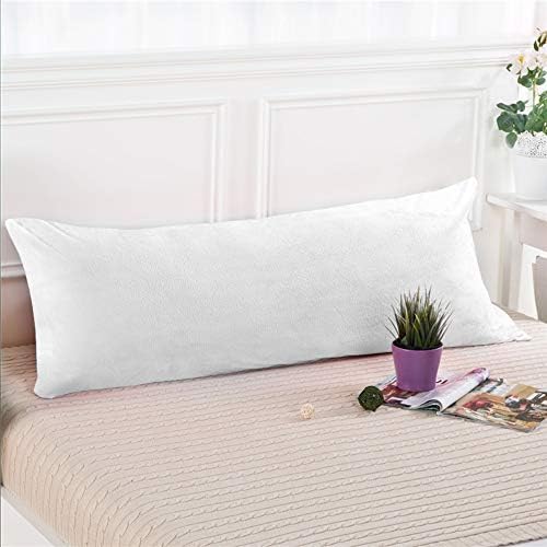 NTBAY Velvet Body Pillow Cover, 20 x 54 - Image 5