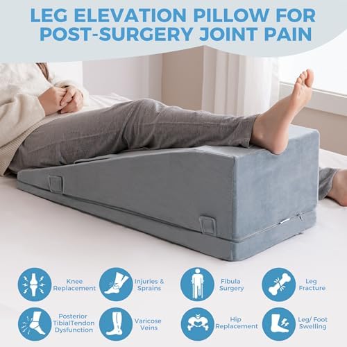 Ganondorf Leg Elevation Pillow, Premium Foam Leg Support Adjustable Wedge - Image 4