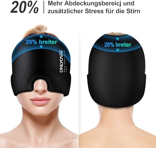 ONLYCARE Migraine Relief Cap, Soothing Headache Hat, Upgraded Odorless Gel Ice - Image 4