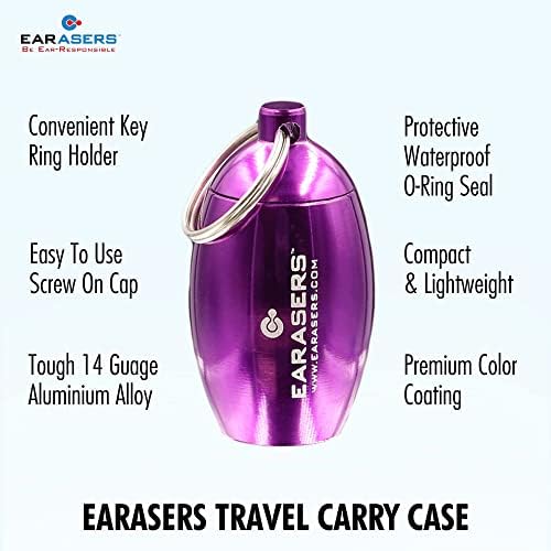 Earasers Earplugs Keychain Carrying Case - Image 3
