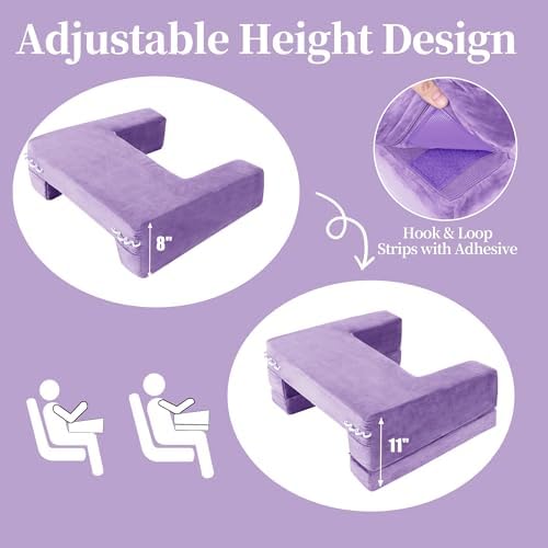 HOMBYS Adjustable Foam Crochet Pillow - Image 4