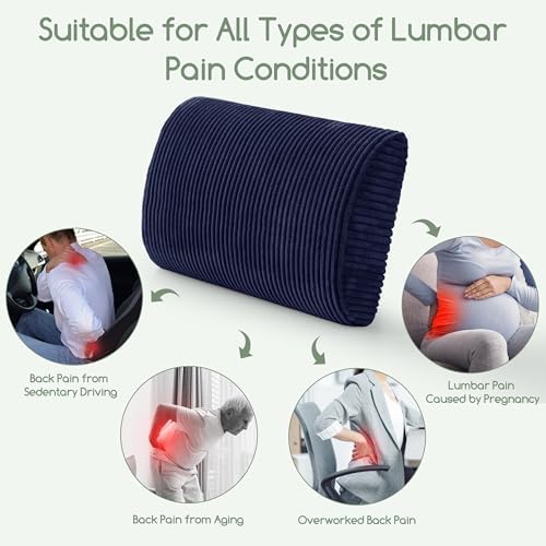 Lumbar Support Pillow for Recliner Chair/Accent Chair/Couch, Extra Large Memory - Image 6