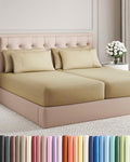 Split King 7 Piece Bed Sheet Set by CGKUnlimited
