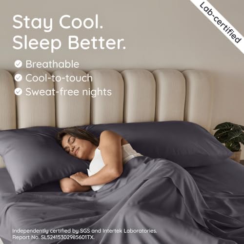 Bambaw 100% Viscose Derived from Bamboo Body Pillow Case 20x54, Silky Smooth & - Image 3