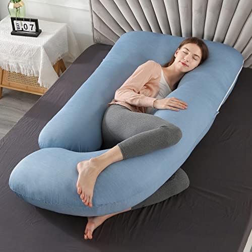 Elover U Shaped Pregnancy Pillow, Full Body Maternity Support - Image 5