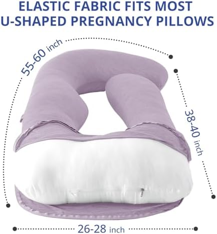 Sasttie Cooling Pregnancy Pillow Cover - Image 2
