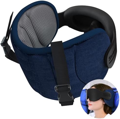 SARISUN Travel Pillows for Airplanes, Stable Head Support, Travel Essential by SARISUN