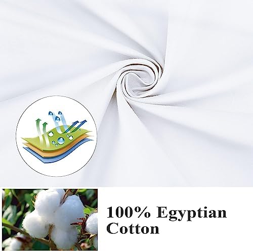 100% Egyptian Cotton Toddler Pillow Cases Set of 2 - Image 3