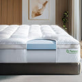 Viscosoft 4 Inch Mattress Topper Short Queen by ViscoSoft