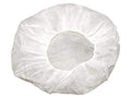 Disposable Caps Hair Nets, Salon Spa Food Service 100 Pack 21" White by LIFESOFT