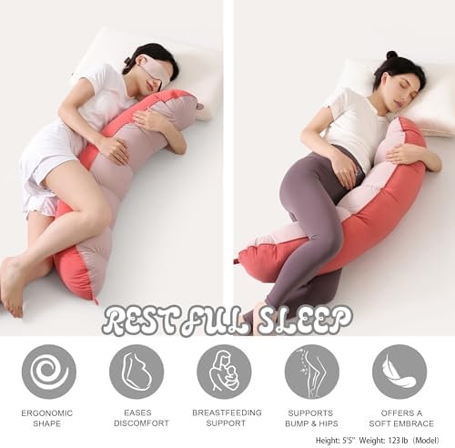 Peallow – Long Round Body Pillow - Image 5