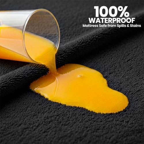 Waterproof Twin XL Size Mattress Protector fits Upto 15" Deep Pocket - Image 3