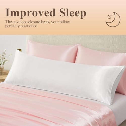 Silk Like Satin Body Pillowcase, 1 Pack, 20x54 Inches - Image 5