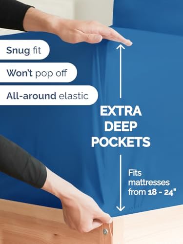 Extra Deep Twin Sheet Set - Image 3