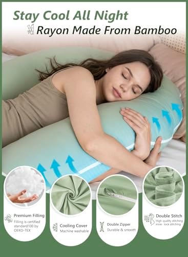 Meiz Question Mark Body Pillow for Adults & Couples - Image 4