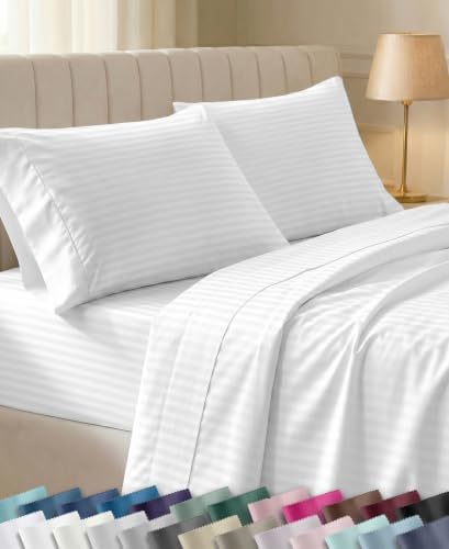 California Design Den Soft 100% Cotton 400 Thread Count Sheets Queen by CaliforniaDesignDen