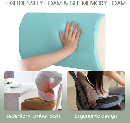 Lumbar Support Pillow for Recliner Chair/Accent Chair/Couch, Extra Large Memory - Image 3