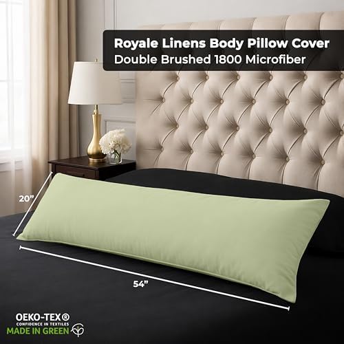 ROYALE LINENS 1800 Body Pillow Cover - Image 2