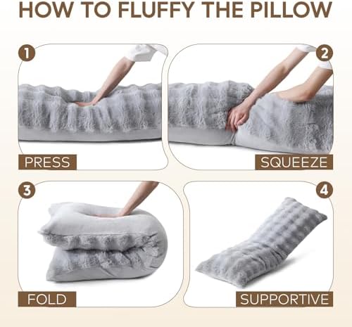 DOWNCOOL Premium Large Body Pillow Insert - Image 7