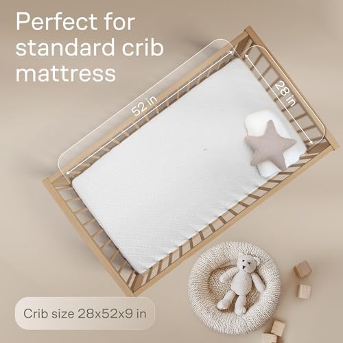 Niagara Crib 2 Pack 100% Waterproof Mattress Protector, Soft Breathable Crib - Image 3