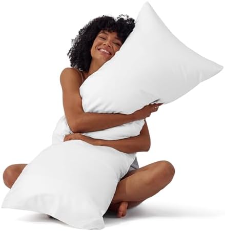 Bedsure Body Pillow Pillowcase, Similar to Silk Pillow Case, Pure White by BEDSURE
